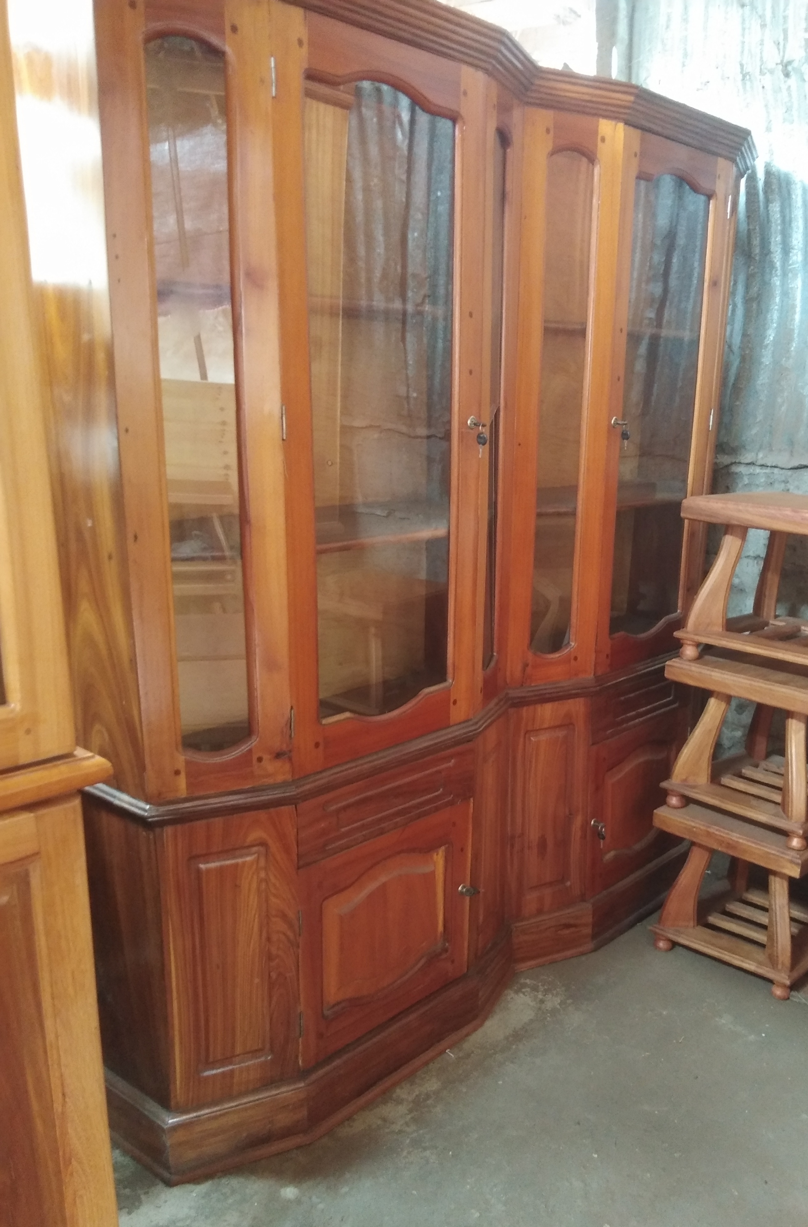 Multiple compartments Utensils Closet