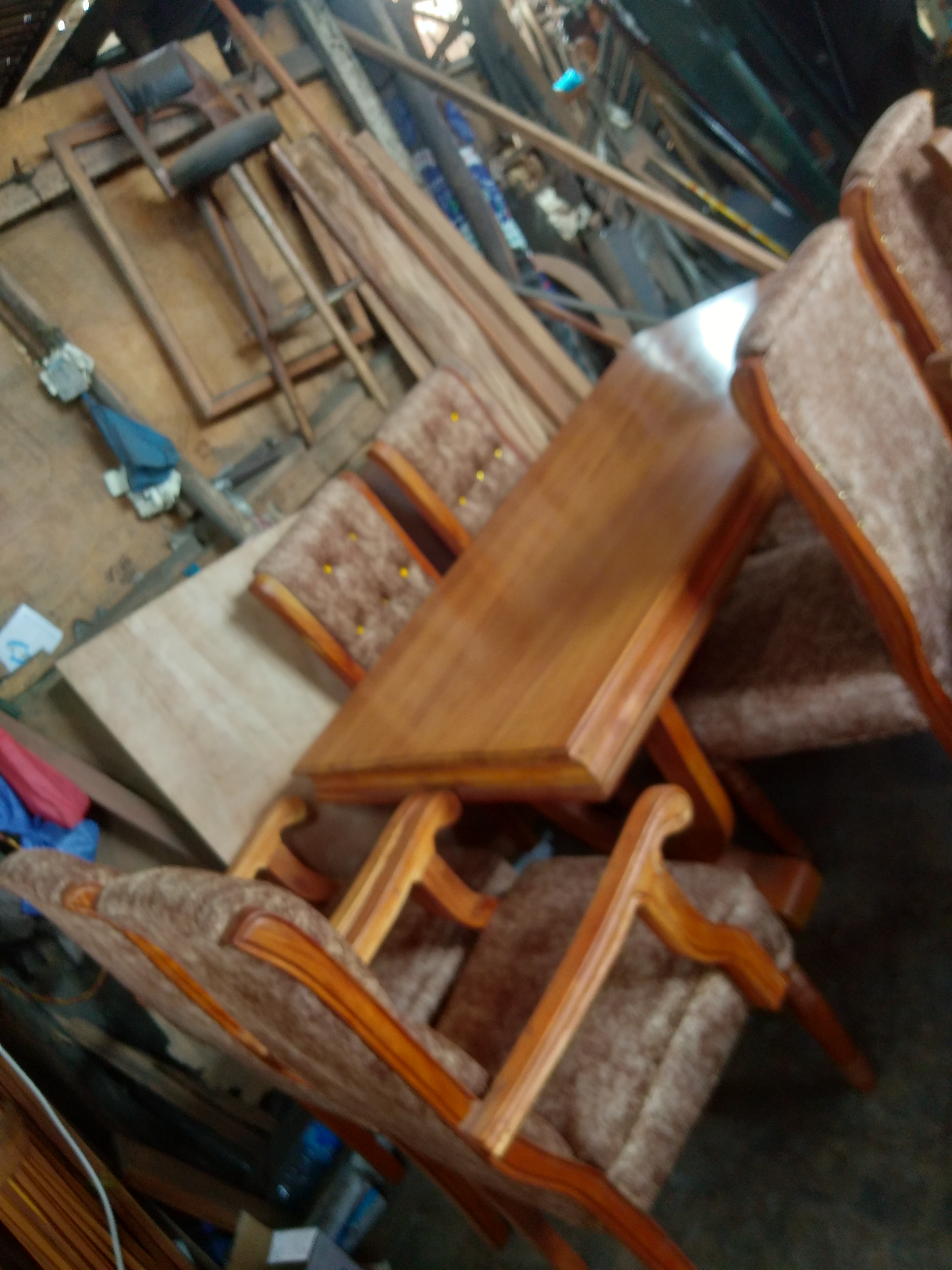 Premium Cushioned Dining Set