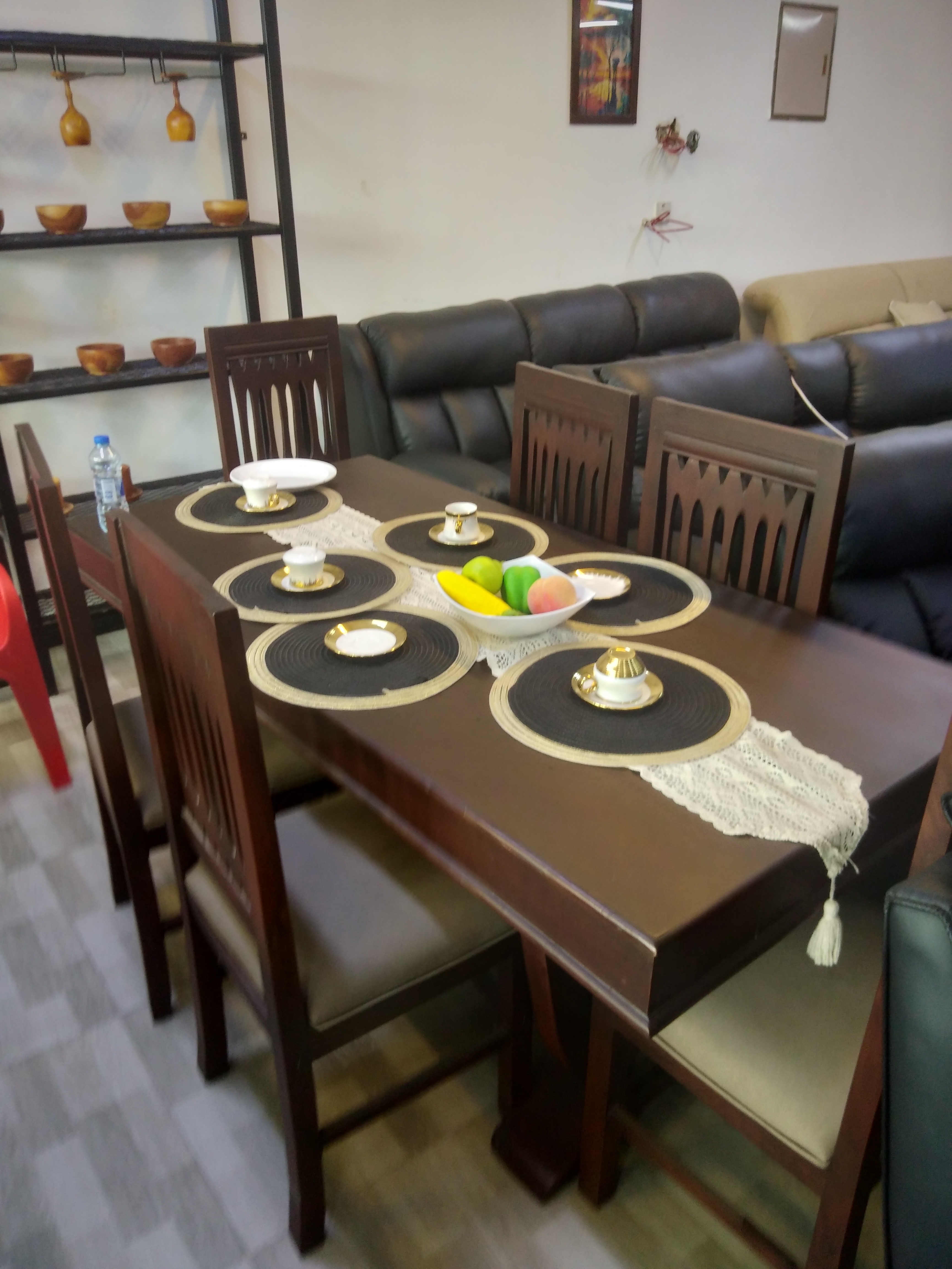 Executive 6-Chair Dining Set